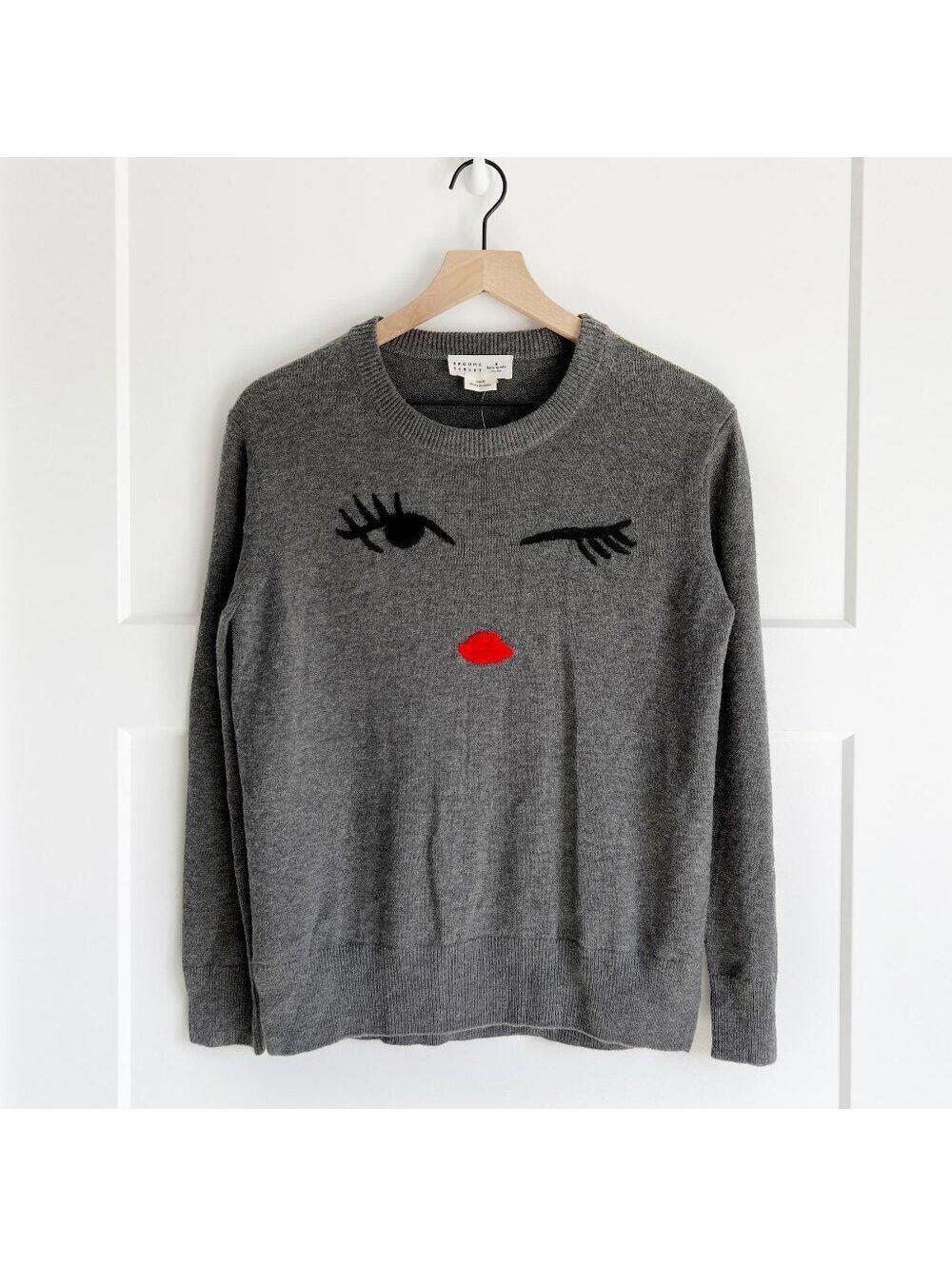 Kate Spade Broome Street Winking Eye Sweater
